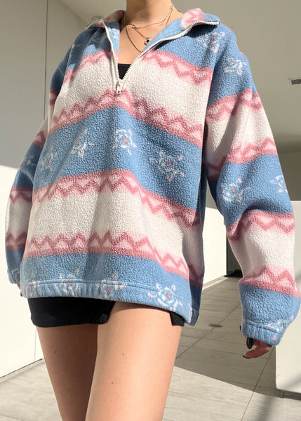 Cotton Candy 80's Pullover (L)