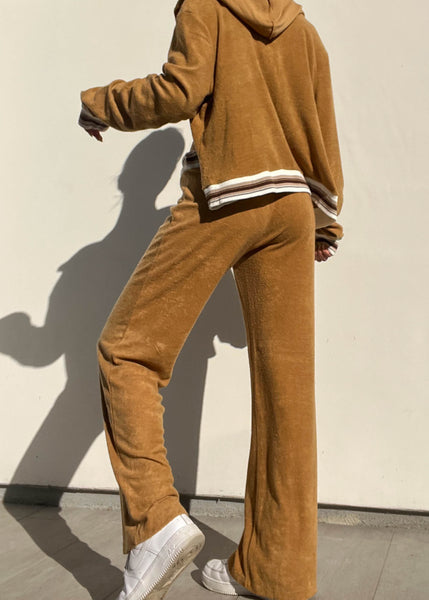 Terry Cloth Celine Track Suit Set (M-XL)
