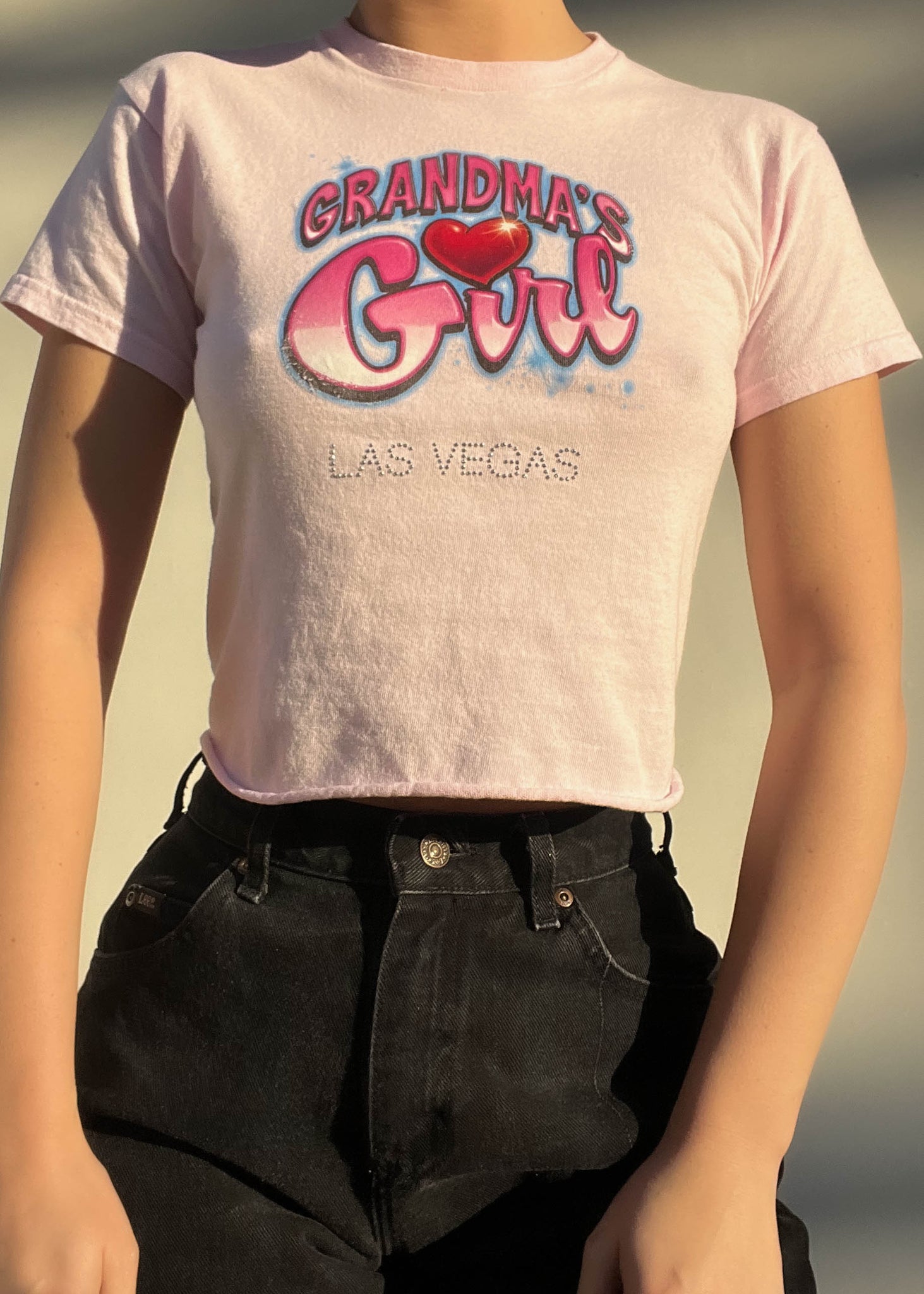 Grandma's Girl Y2k Vegas Tee (S)