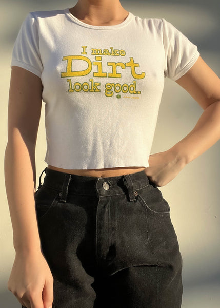Vintage John Deere Baby Tee (S)