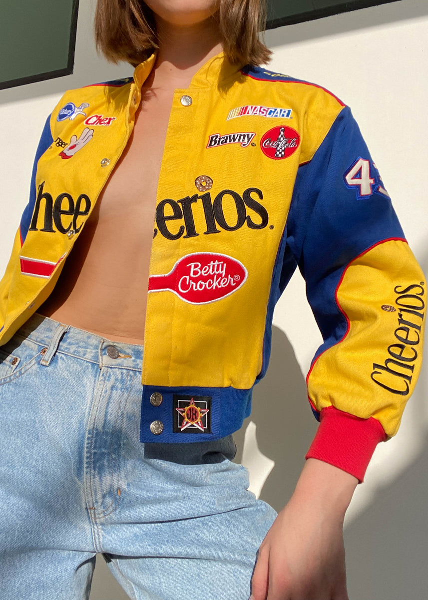 Y2k Cheerios Race Jacket (XS-S) – Retro and Groovy