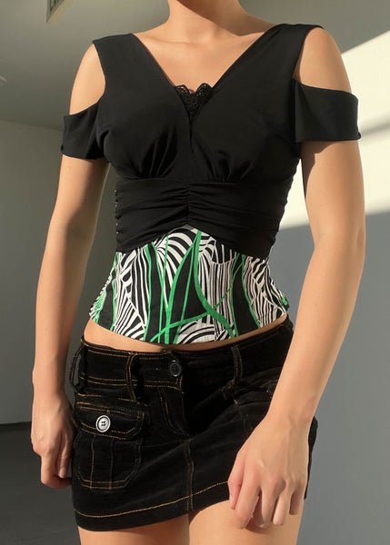 Electric Y2k Cut Out Top (S)