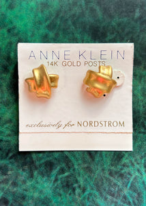 Anne Klein Criss-Cross Earrings