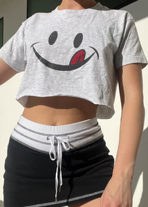 Silly Smile Graphic Tee (S-M)