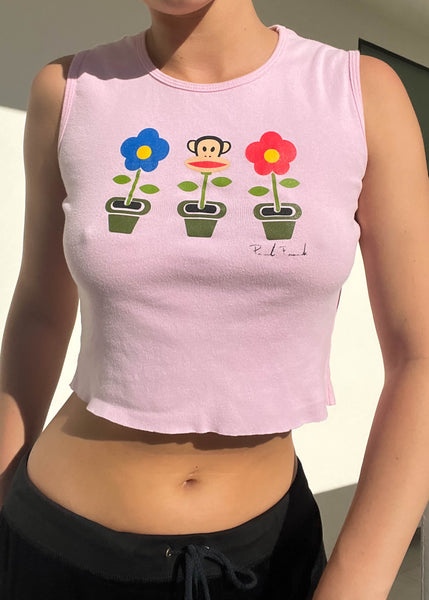 Y2k Paul Frank Flower Tank (S)
