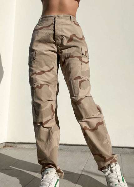 Desert Camo 90’s Army Pants (S-M)