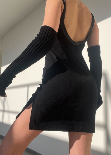 90's Black Mini Dress