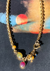90’s AK Stone Charms Necklace