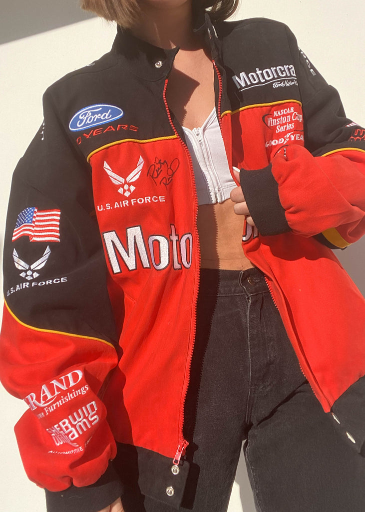 90's Motorcraft Race Jacket (L) – Retro and Groovy