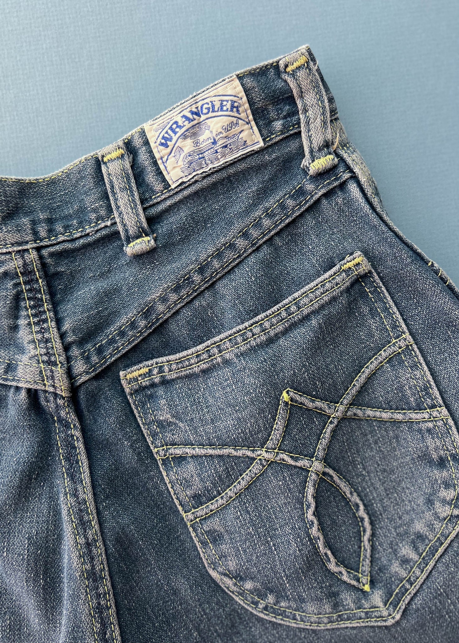 70's Denim Wrangler Shorts (25")