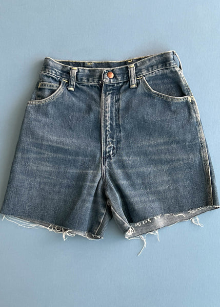 70's Denim Wrangler Shorts (25")