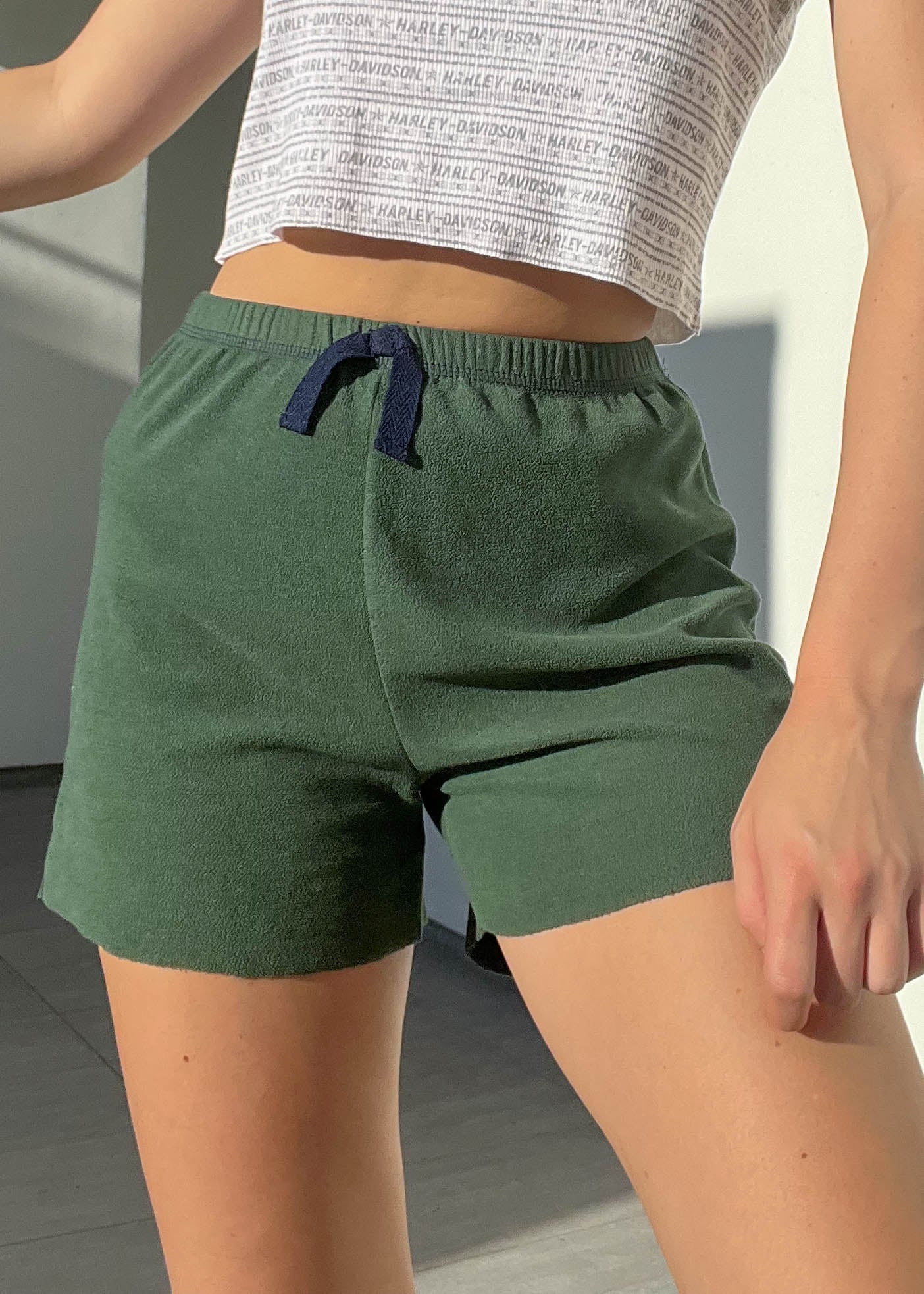 Forest Fleece Shorts (S)