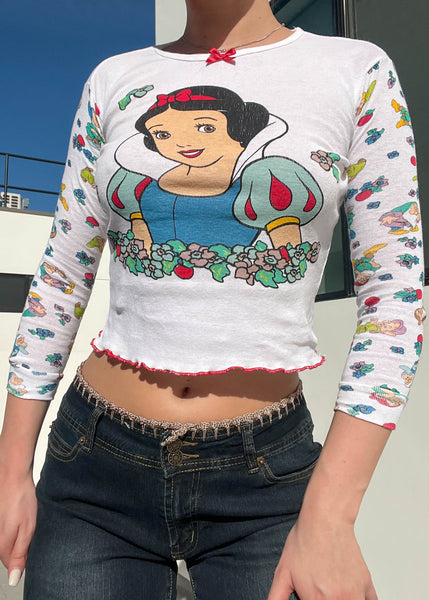 90's Snow White 3/4 Sleeve (XXS)