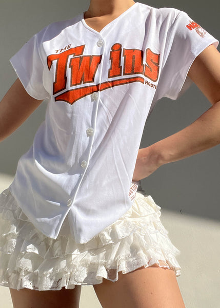 Y2k Hooters Baseball Top (S-M)