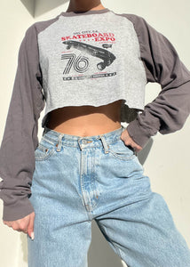 Y2k Graphic Skater Long Sleeve (S-M)