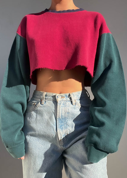 90's Color-Block Pullover (S-L)