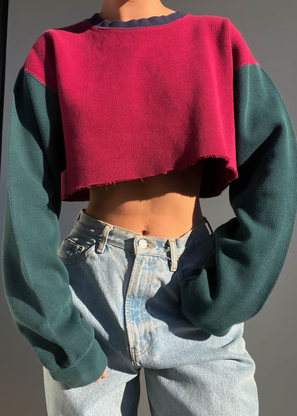 90's Color-Block Pullover (S-L)