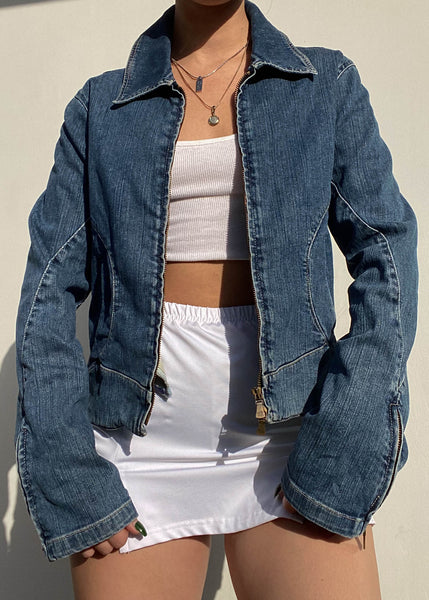 90's Versace Denim Jacket (S)