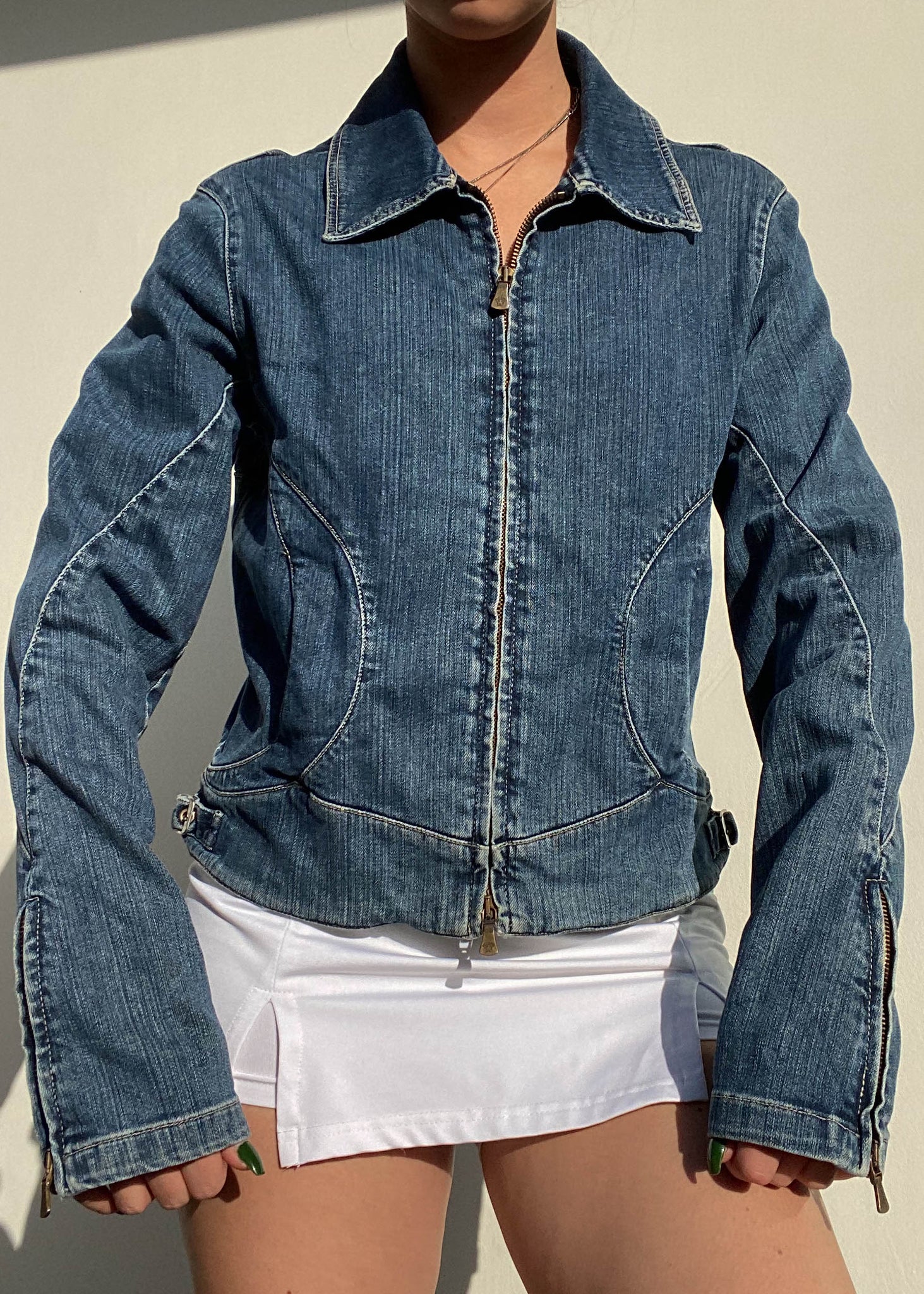 90's Versace Denim Jacket (S)