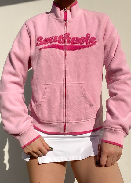 Y2k Pink Southpole Reversible Jacket (S)