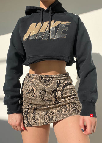 Y2k Nike Cropped Hoodie (S)