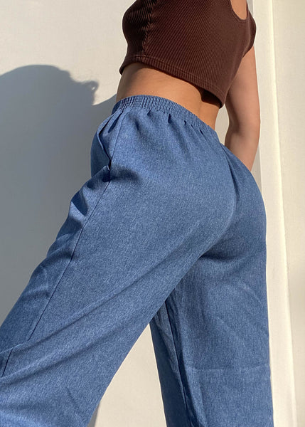 80’s Blue Trousers (25-28”)