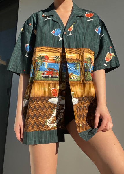 90's Honolulu Button Down (L)
