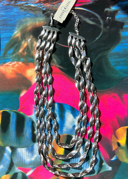 90's Layered Chain Choker