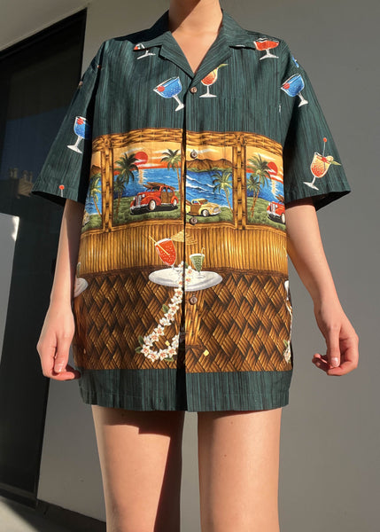 90's Honolulu Button Down (L)