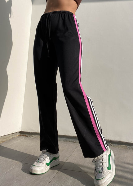 90’s Pink & Black Trackies (S)