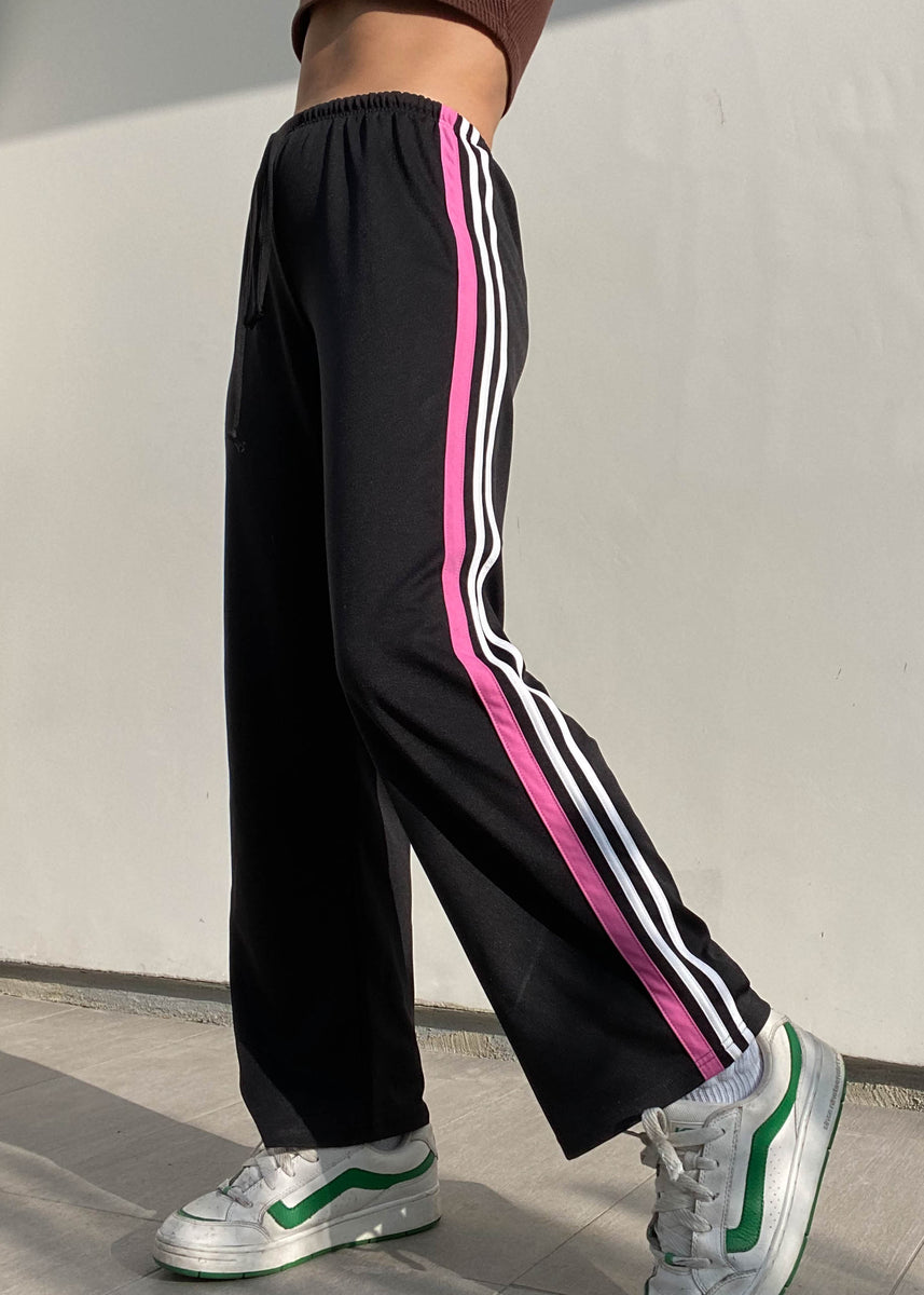 90’s Pink & Black Trackies (S) – Retro and Groovy