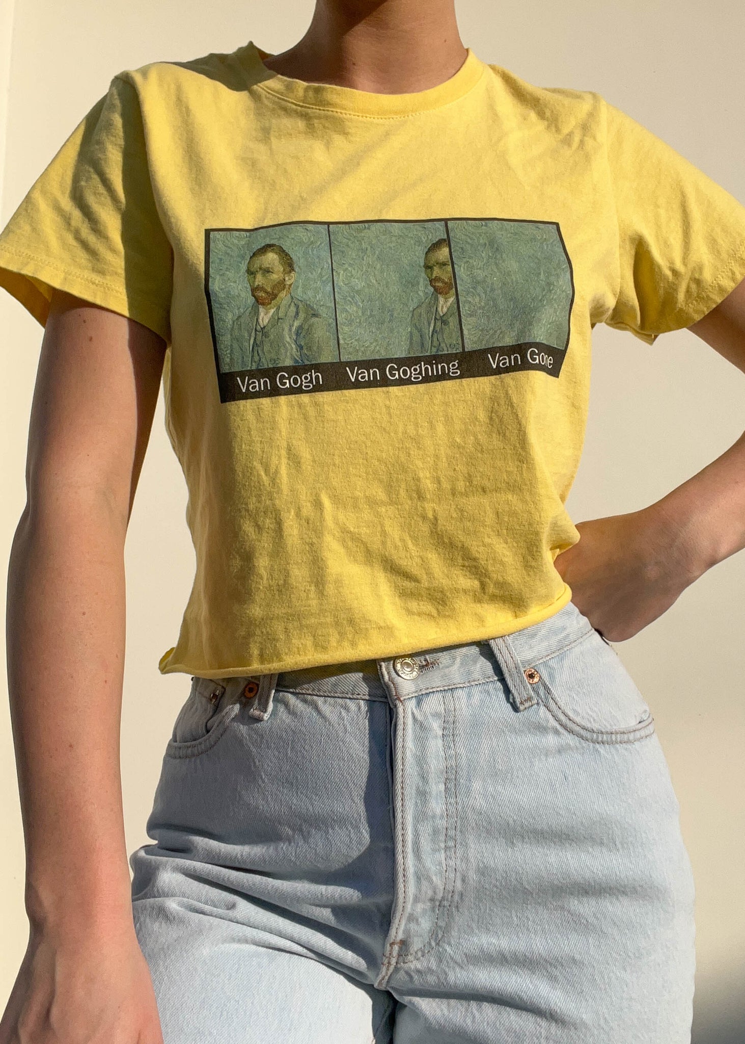 Y2k Silly Van Gogh Tee (M)