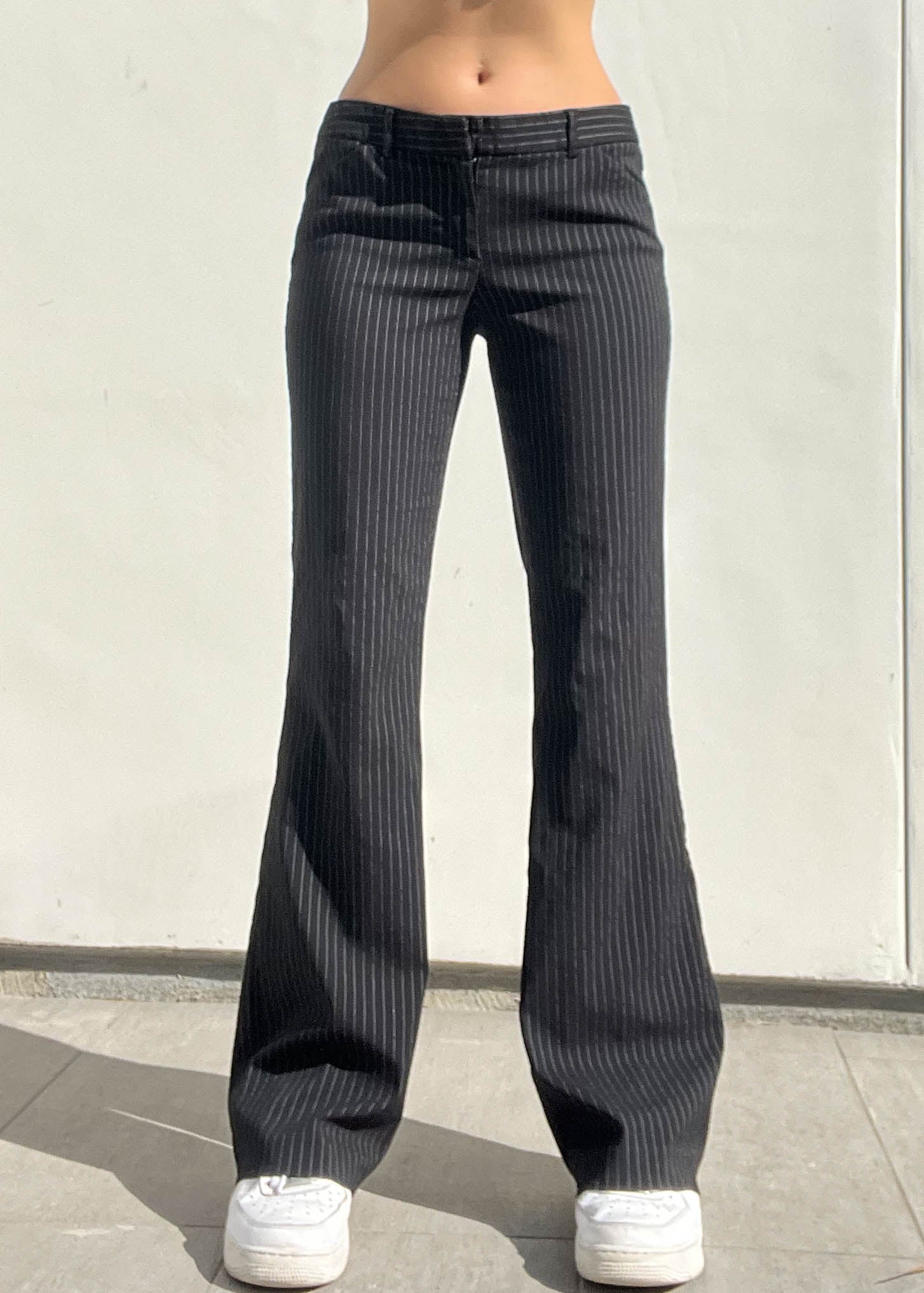 Y2k Express Pinstripe Trousers – Retro and Groovy