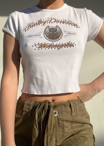 Harley Davidson Studded Baby Tee (S)