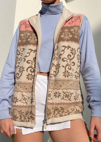 Madison Y2k Fleece Vest (M)