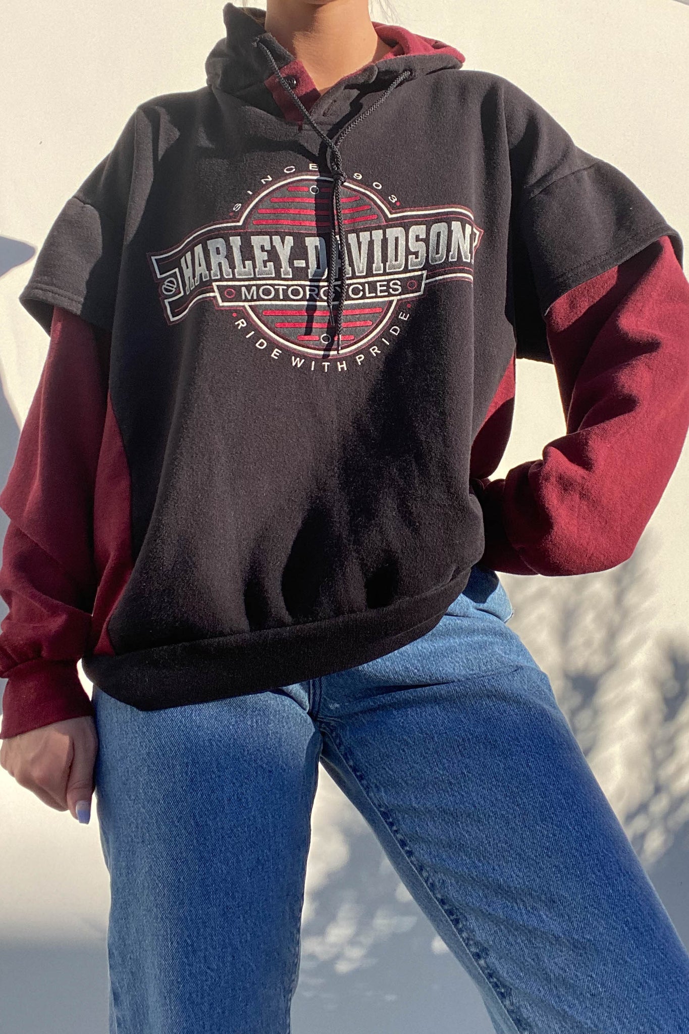 1998 Layered Harley Hoodie (S-L)