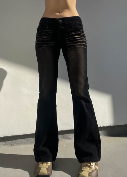 Zana Di Y2k Corduroy Flares