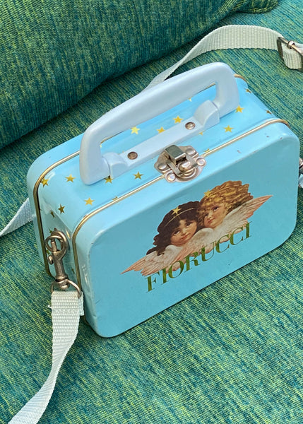 Vintage Blue Fiorucci Box Bag