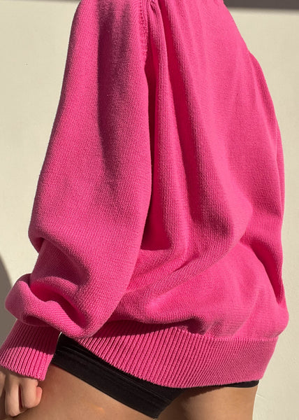 80's Pink Pepsi Sweater (L-XL)