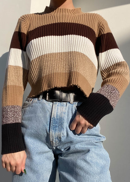 Willow 90's Striped Sweater (M)