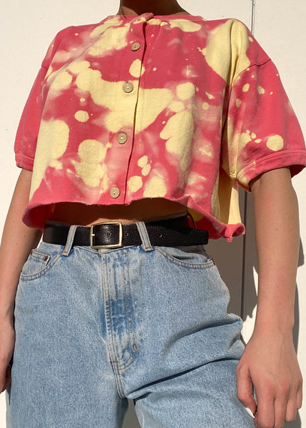 Krissy 80's Bleached Button Down (M)