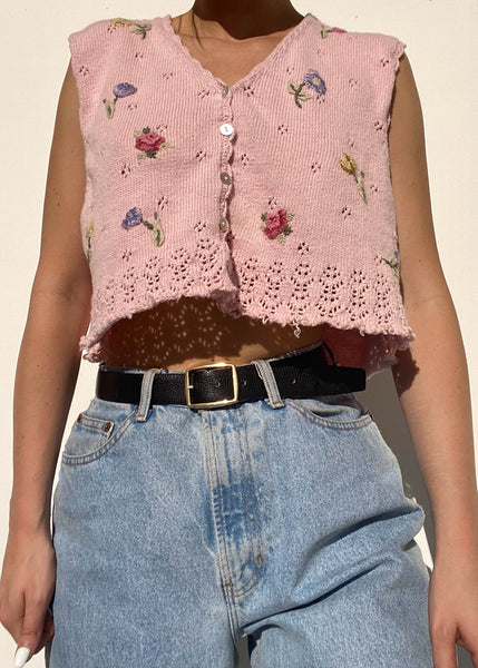 Rosalie 90's Knit Vest (M)