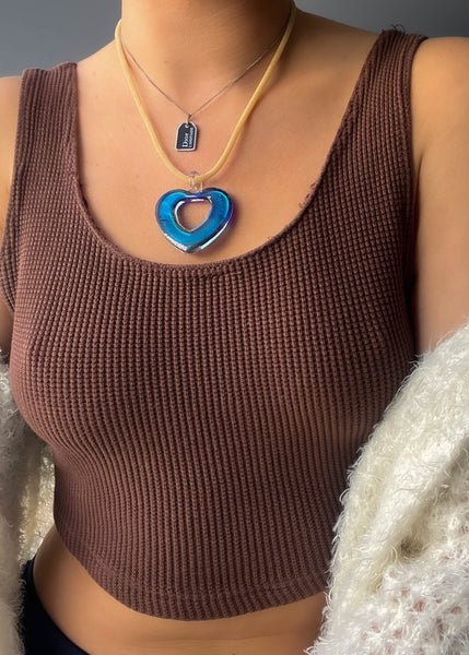 Dior Couture Tag Necklace