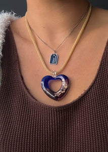 Amara Y2k Heart Necklace