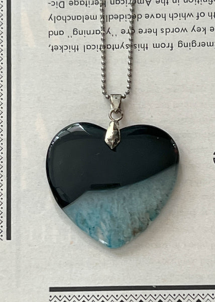 Harmony Stone Heart Necklace