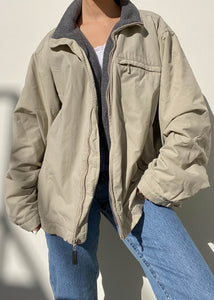 90's Eddie Bauer Beige Jacket (L)