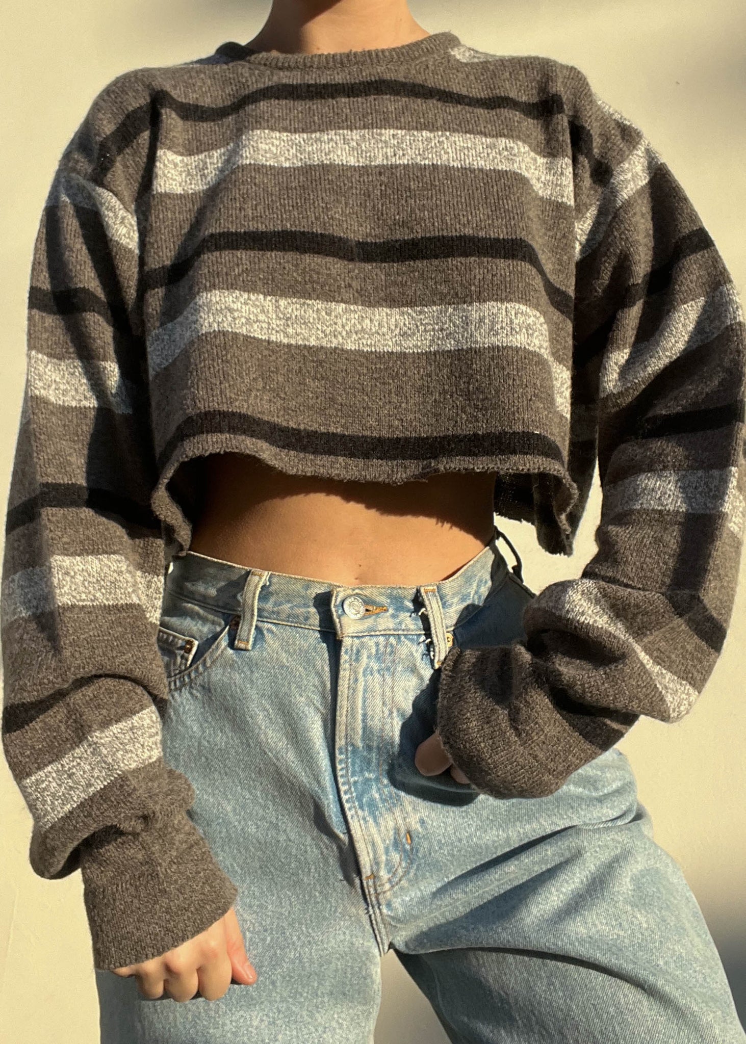 Joey 90's Striped Knit (S-M)