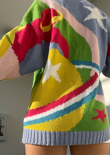 80's Space Cardigan (L)