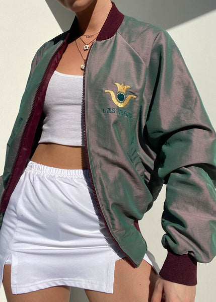 90's Iridescent Las Vegas Jacket (S-M)