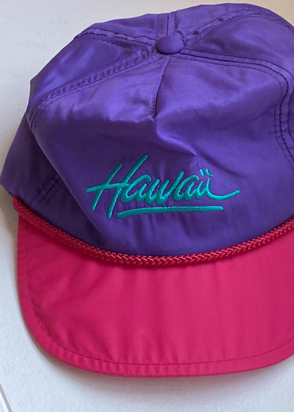 80's Hawaii Color-Block Hat